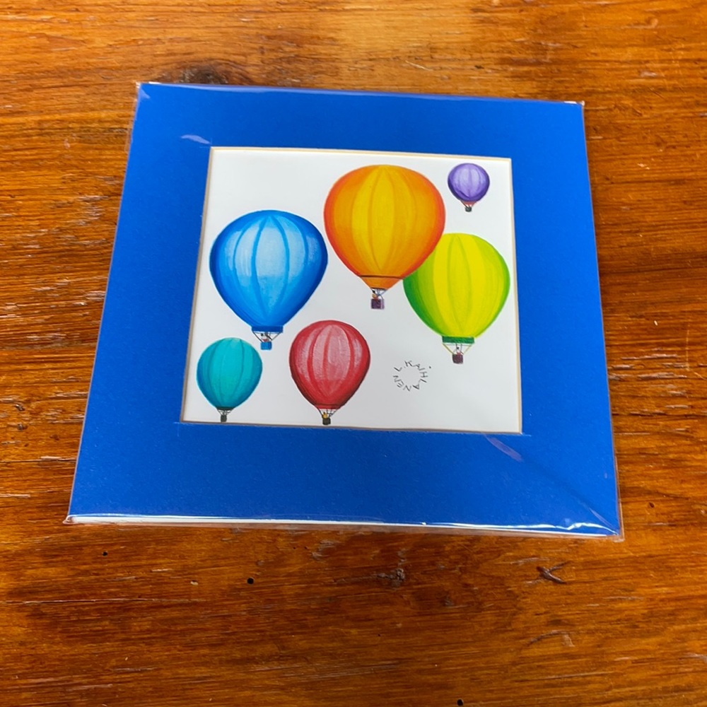 🖼 Hot Air Ballon Art Handmade